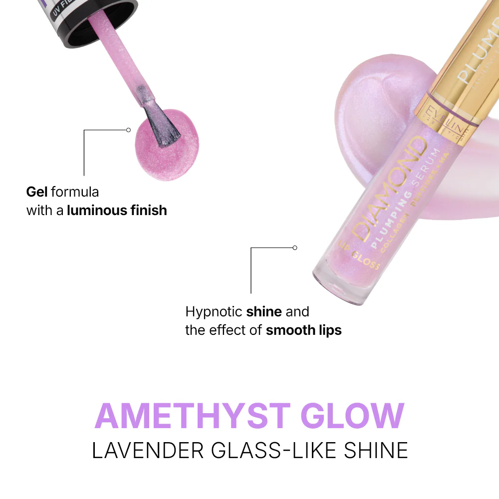 Amethyst Glow Lips & Nails Combo Set - Image 2