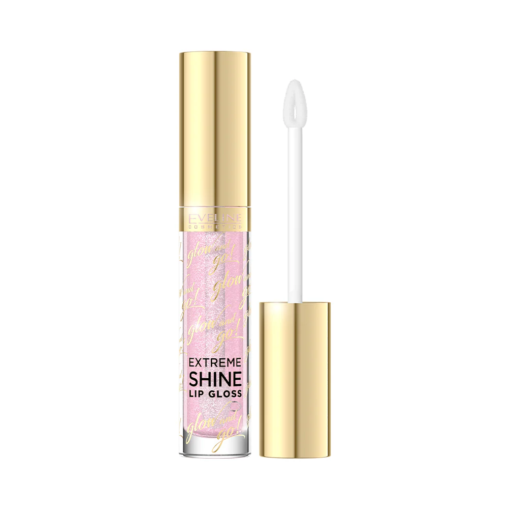 Lip gloss with a plumping and moisturizing effect