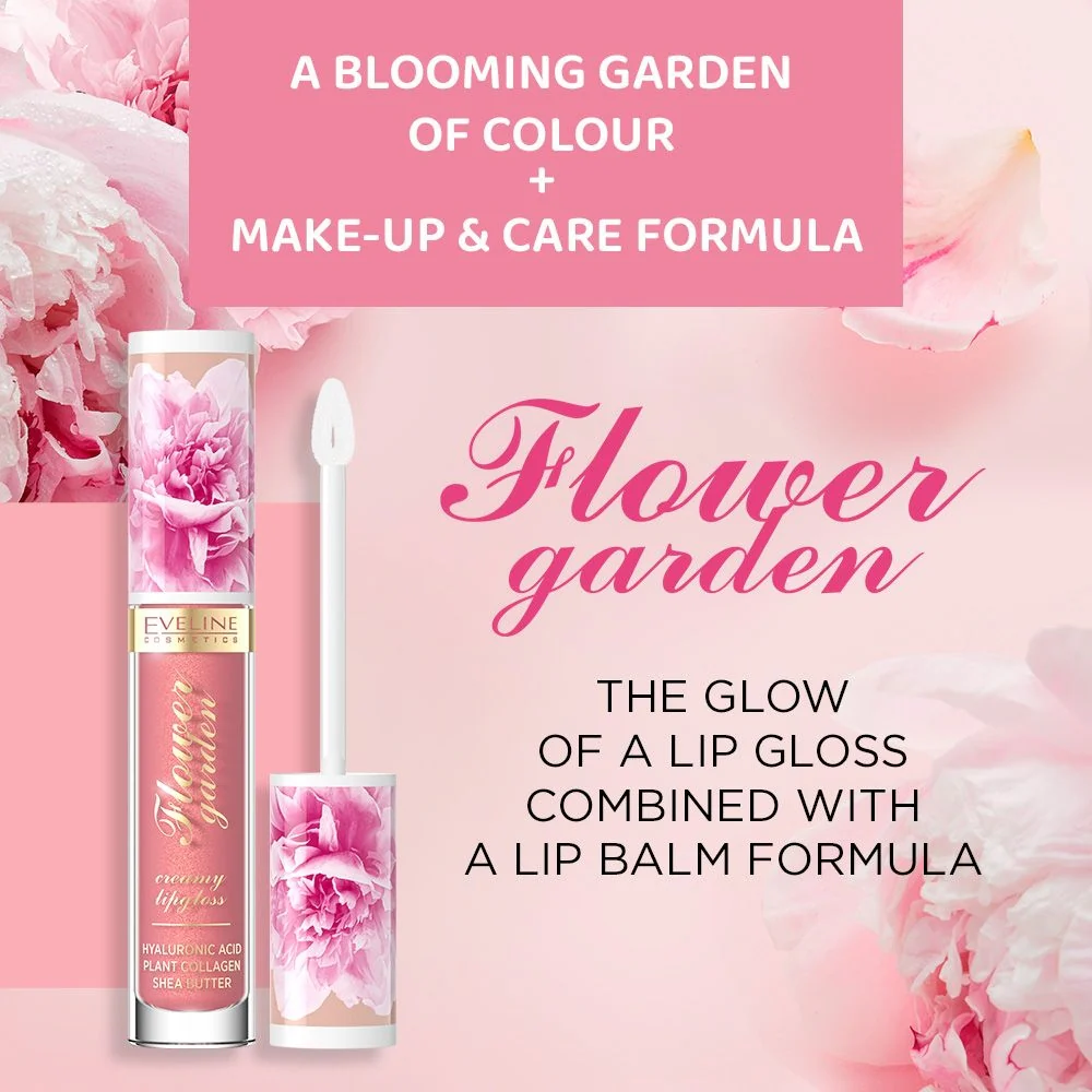 Flower Garden Creamy lip gloss - Image 3