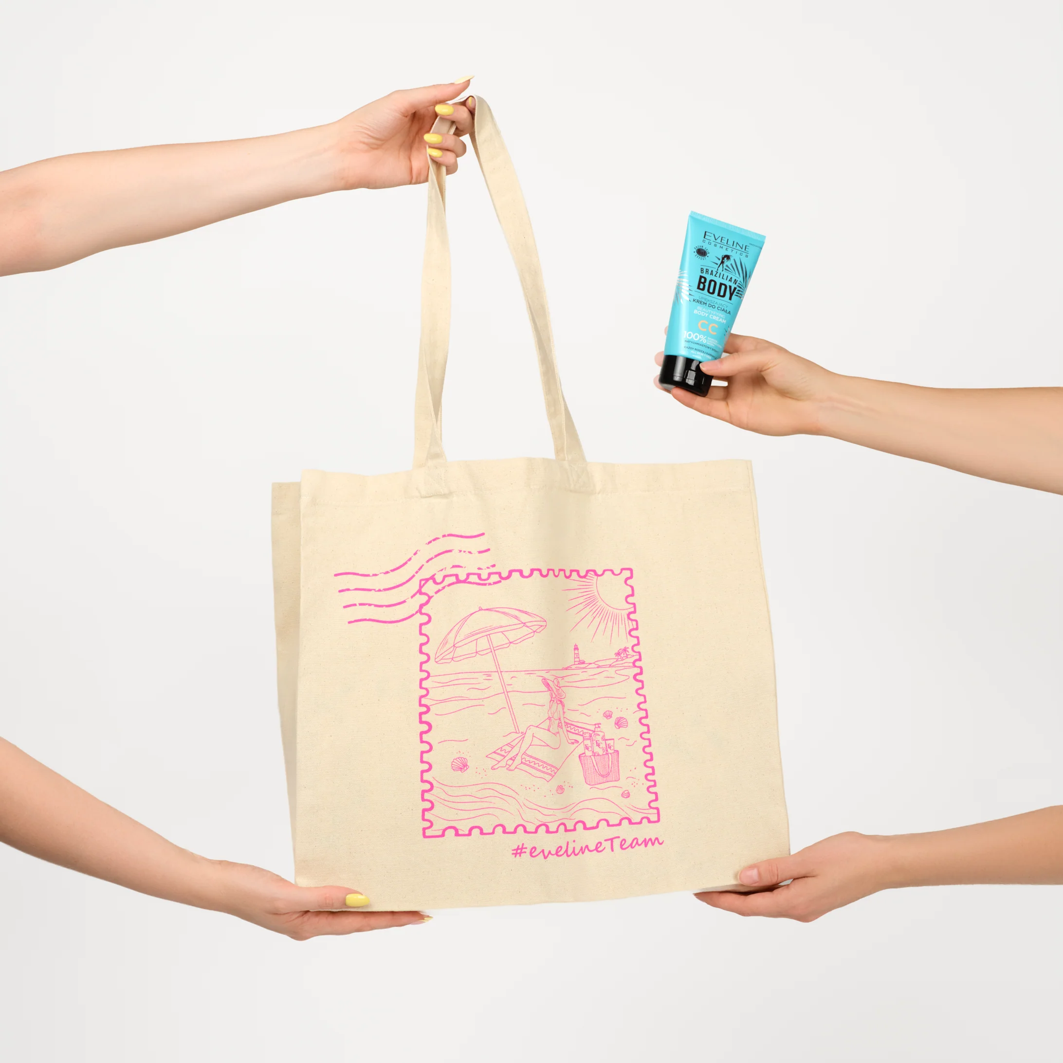 #evelineTeam shopper tote bag - Image 2