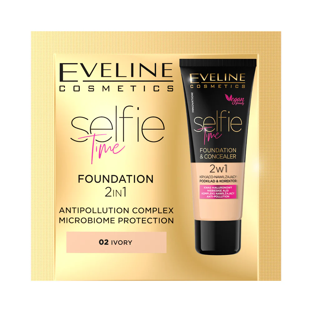 Foundation & concealer 2in1, travel size - Image 5