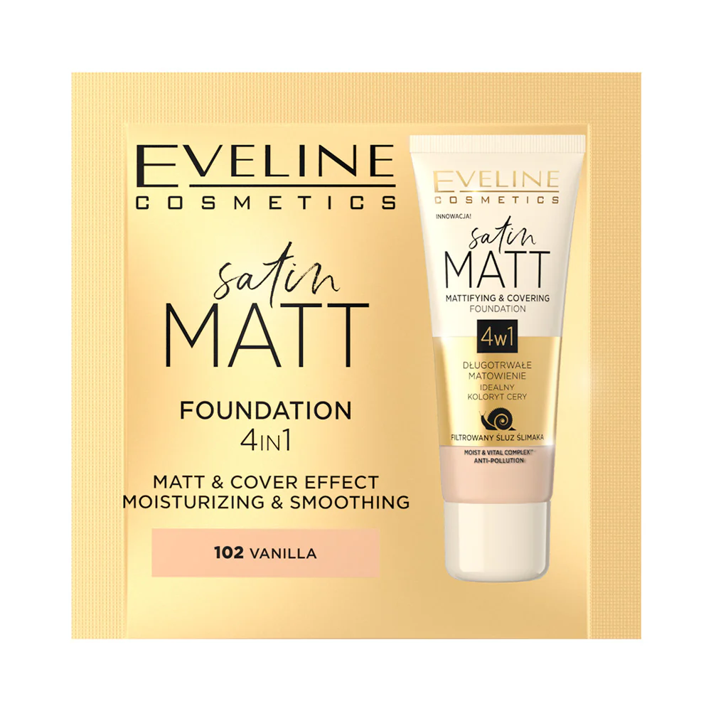 Mattifying & covering foundation, travel size - Image 5
