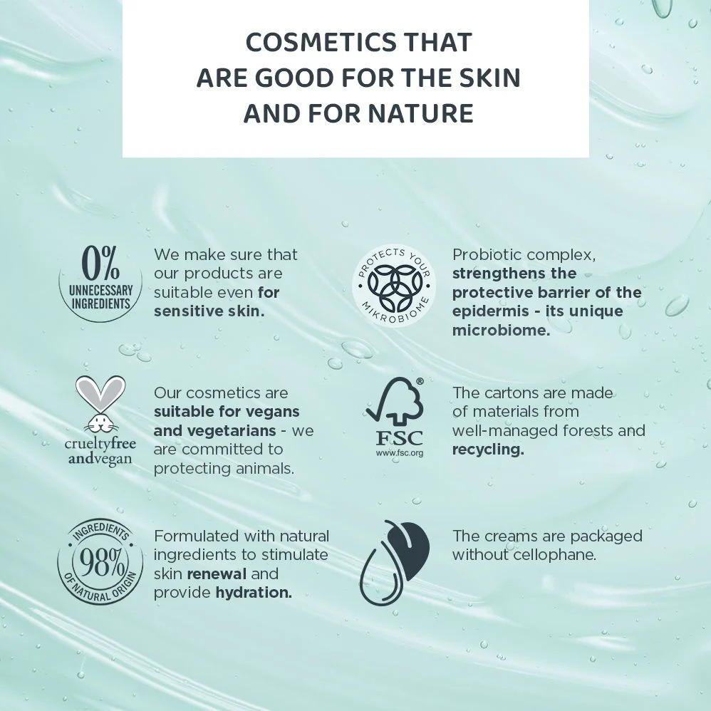 Moisturizing soothing face cream-gel - Image 4