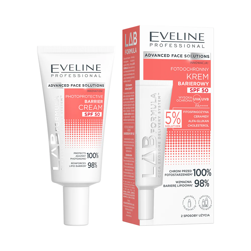Photo-protective barrier cream SPF 50
