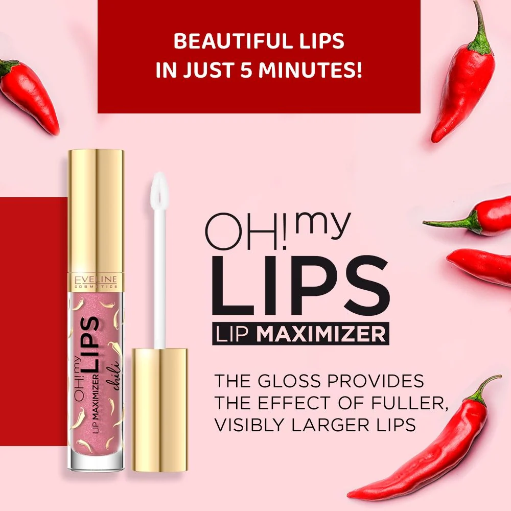 Plumping Lip Gloss with with hyaluronic acid and chili - Image 3