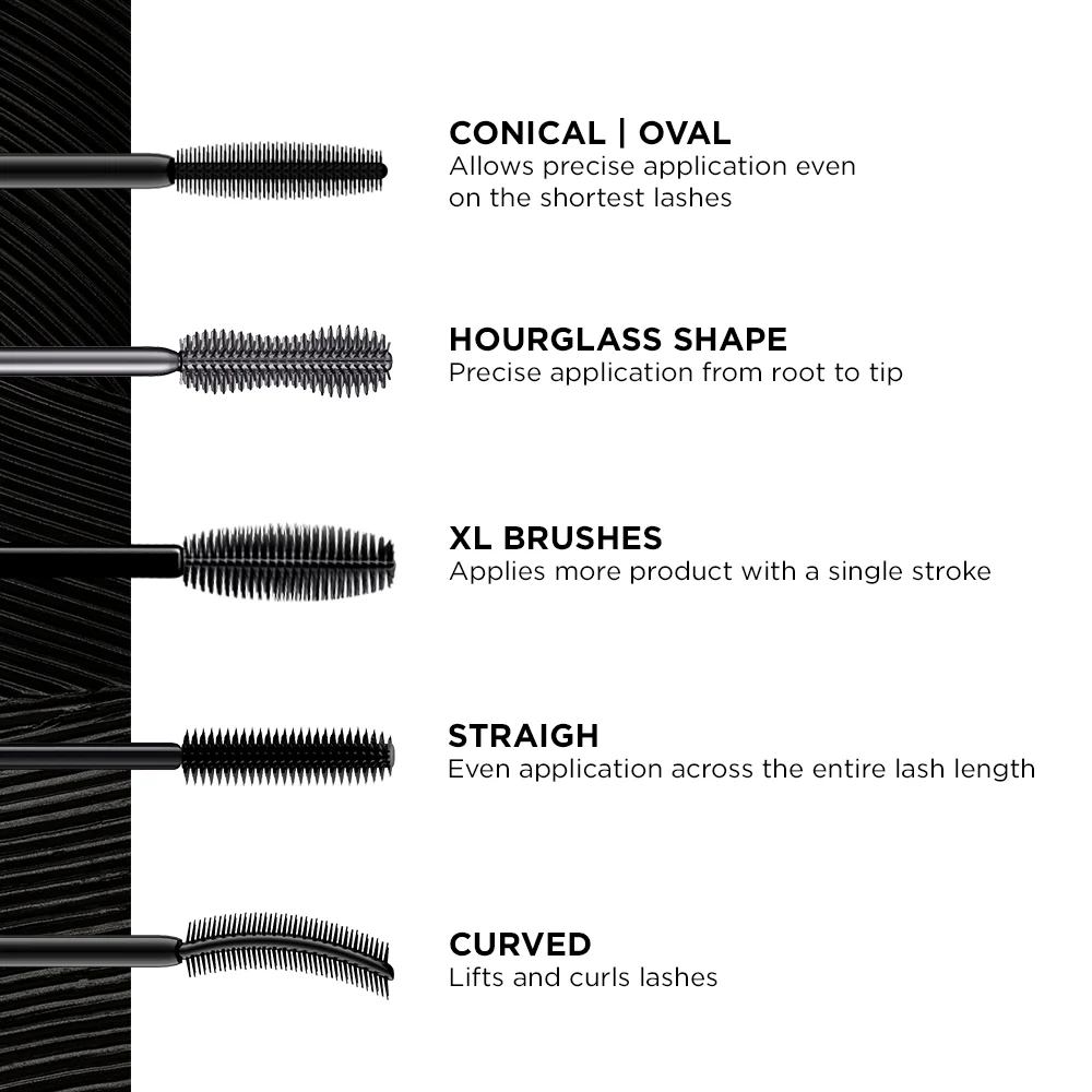 Thickening and lengthening mascara, brown - Image 8