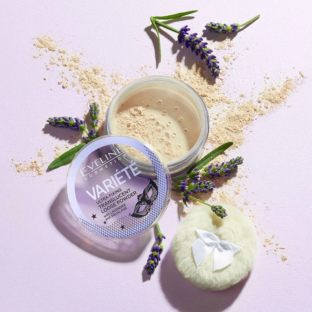 Ultra fixing transparent loose powder with lavender and squalane - Image 4